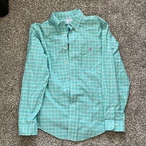 Brooks Brothers Green Plaid Button Down